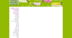 Desktop Screenshot of dorchesterflowers.ca